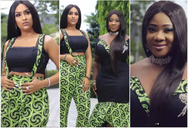 Mercy Johnson & Juliet Ibrahim twinning in new photos